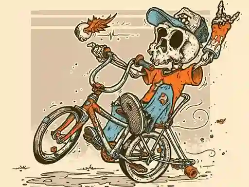 Spel Halloween Bike Ride online