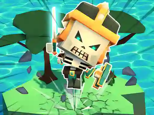 Spel Island Battle 3D online