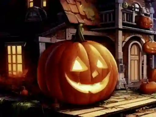 Spel Halloweem Pumpkin Adventure online