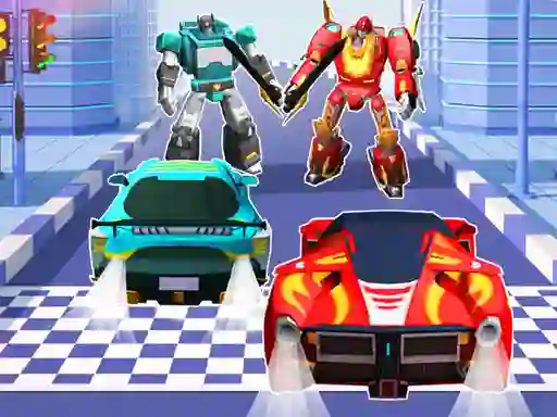 Spel Car Robot Transform Fight online