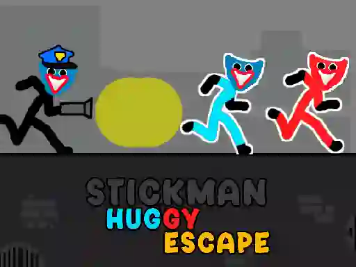 Spel Stickman Huggy Escape online