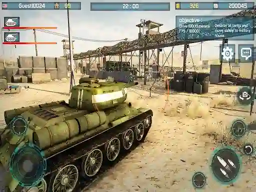 Spel Battle tank online