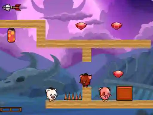 Spel Pig Bros Adventure online