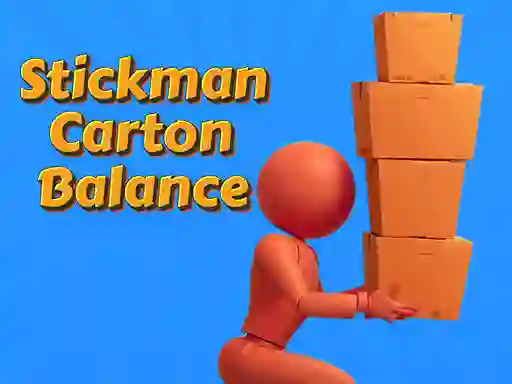 Spel StickMan Cartoon Balance online