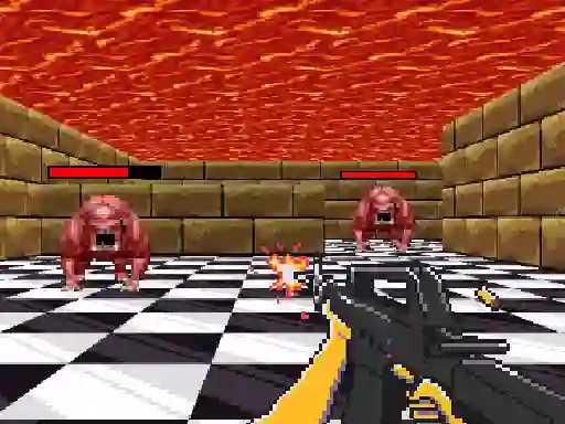 Spel Retro FPS Escape online