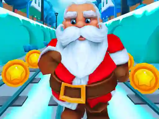 Spel Santa Runner Xmas Subway Surf online
