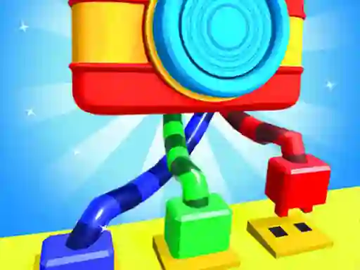 Spel Tangle Puzzle 3D online