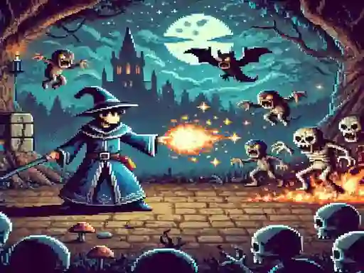 Spel Pixel Wizard online