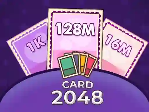 Spel Merge Card 2048 online