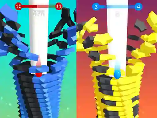Spel Stack Bounce 3D online