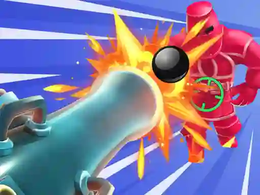 Spel Cannons Blast 3D online