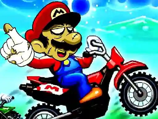 Spel Super Mario Halloween Wheelie online