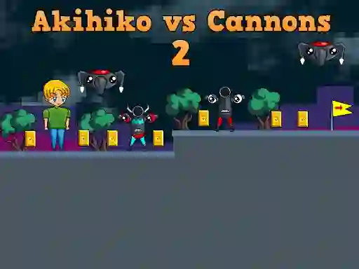 Spel Akihiko vs Cannons 2 online