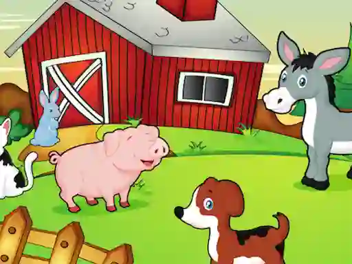 Spel Happy Farm For Kids online