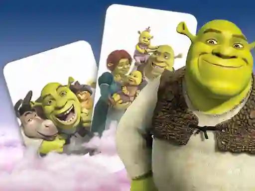 Spel Shrek Memory Card Match online