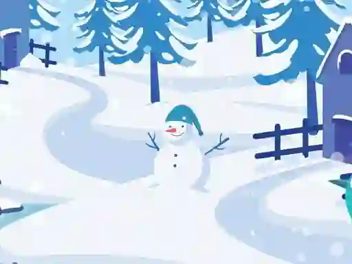 Spel Happy Snowman Hidden online