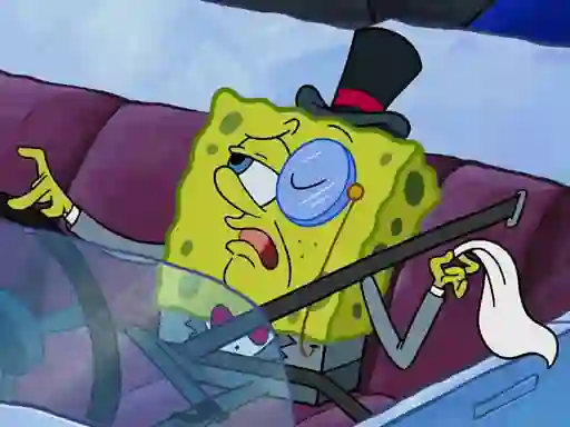Spel Spongebob Driving Test Hidden online