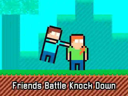 Spel Friends Battle Knock Down online