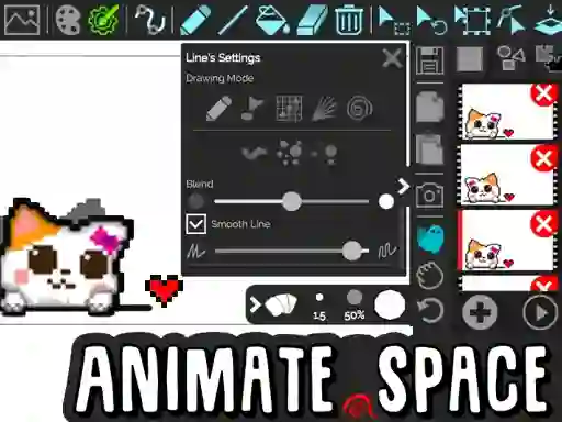 Spel Animate Space online