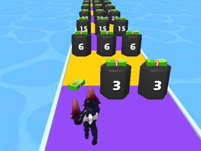 Spel Venom Run 3D online