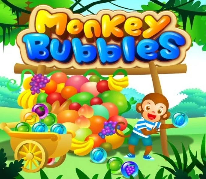 Spel Aap bubbels  online