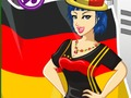 Spel Voetbalfanoutfit  online