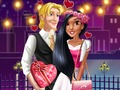 Spel Valentijns dak diner online