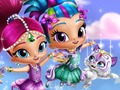 Spel Glans en Shine Dress up  online
