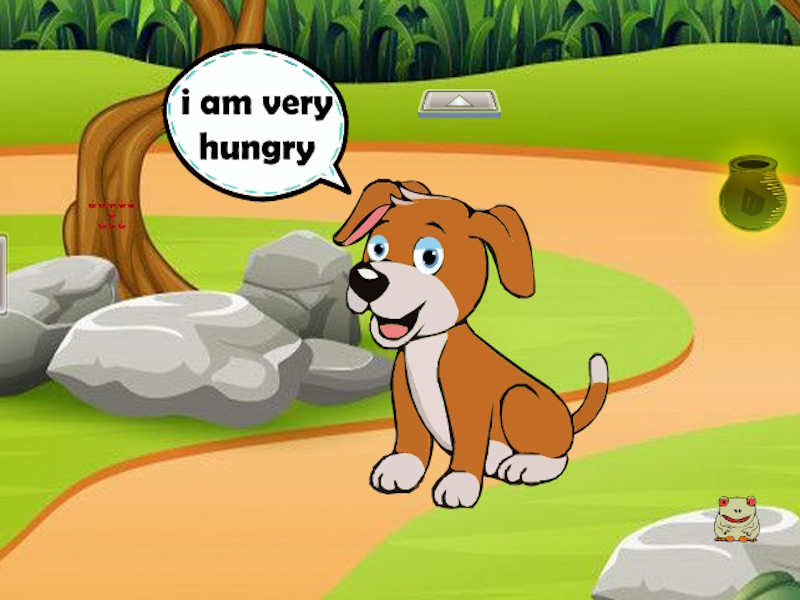 Spel Voer de hondenmaaltijd online
