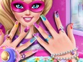 Spel Superhero pop manicure  online