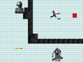 Spel Ronny loopt rond robots  online