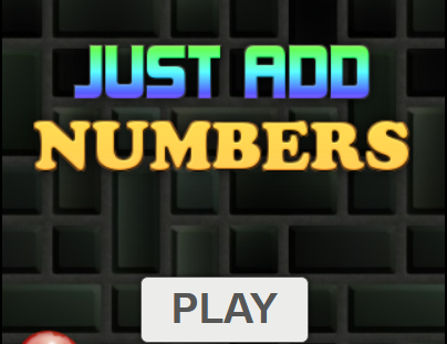 Spel Voeg gewoon nummers toe  online