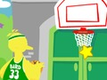 Spel 123 Sesamstraat: Big Bird's Basketball  online