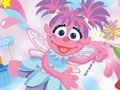Spel 123 Sesamstraat: Abby's Smoothie Maker  online
