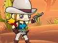 Spel Cowgirl shoot zombies online