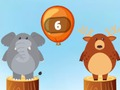 Spel Jungle Balloons Subtractie  online