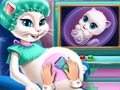 Spel Kitty zwangere check-up  online