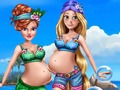 Spel Zwangere moeders exotische vakantie  online