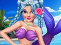 Spel Prinses zeemeermin make-up stijl  online