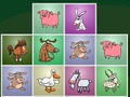Spel Boerderijdieren die puzzels matchen  online