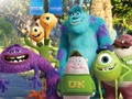 Spel Monsters Universiteit Tic-Tac-Throw  online