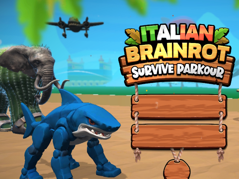 Spel Italiaanse Brainrot Survive Parkour online