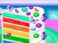Spel Vincy Cooking Regenboog Verjaardagstaart  online