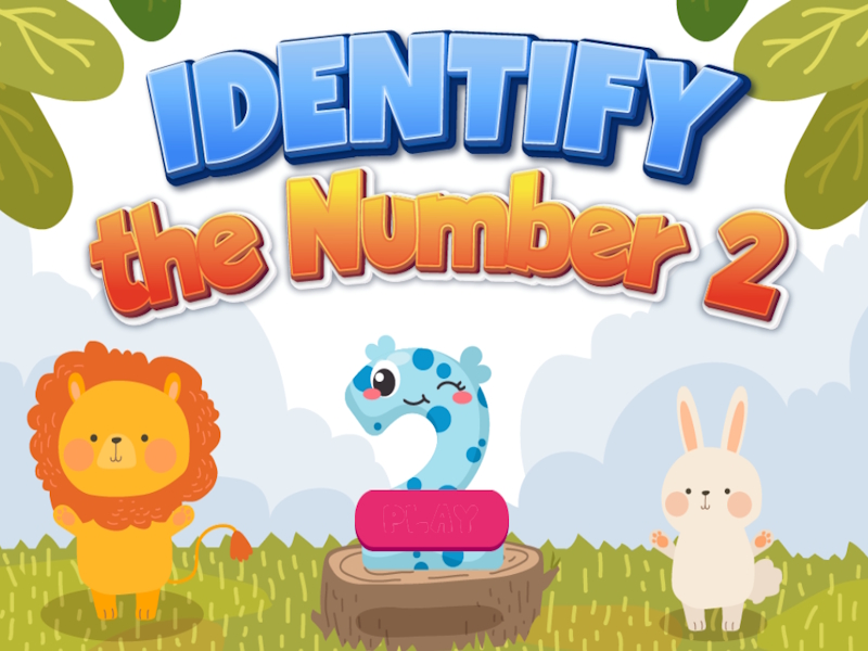 Spel Identificeer nummer 2 online