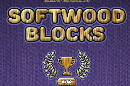 Spel Zachthouten blokken  online
