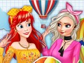 Spel Modeprinsessen en ballonfestival  online