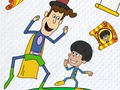 Spel De avonturen van Napkin Man! Slechte haar dag  online