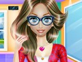 Spel Nerdmeisje: fitnesslessen  online
