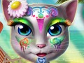 Spel Kitty strandmake-up  online