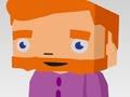 Spel Blok jongen kleurplaat  online